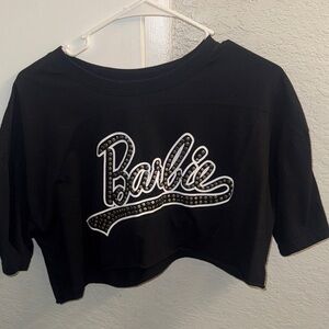 Barbie Black Graphic Tee